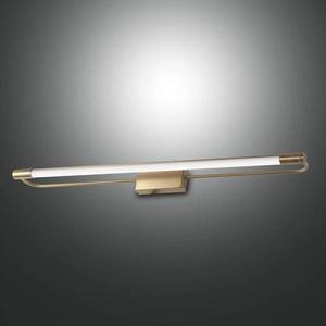 Fabas Luce Nástenné LED svietidlo Rapallo mosadz IP44 80 cm vyobraziť