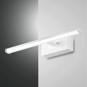 Fabas Luce LED nástenná lampa Nala, biela, Š 30 cm vyobraziť