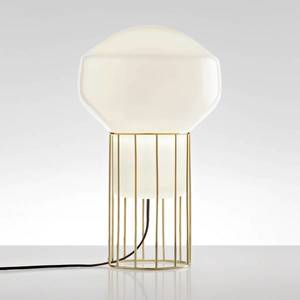 Fabbian Fabbian Aérostat – mosadzná stolná lampa 23 cm vyobraziť