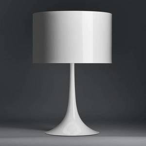 FLOS FLOS Spun Light T1 – biela stolná lampa vyobraziť