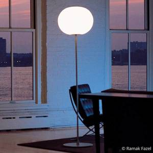 FLOS FLOS Glo-Ball Floor 2 lampa, strieborná matná vyobraziť