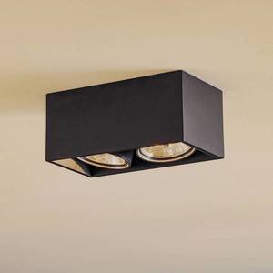 Flos Architectural FLOS Compass Box H135 stropné svietidlo 2pl čierne vyobraziť