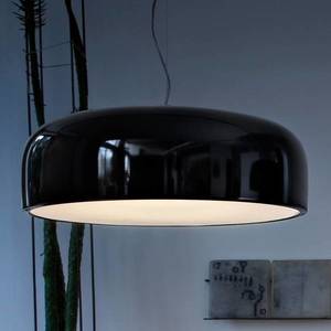 FLOS FLOS Smithfield S - závesná lampa, čierna lesklá vyobraziť