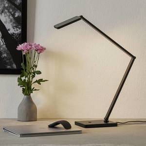Knapstein Nastaviteľná LED lampa na písací stôl Linus čierna vyobraziť