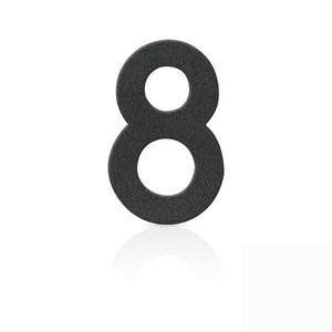 Heibi Čísla domu ušľachtilá oceľ číslica 8 sivá vyobraziť