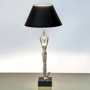Holländer Dizajnová stolná lampa Ballerino s figúrkou vyobraziť