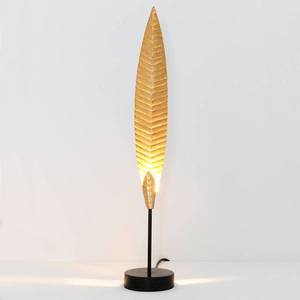 Holländer Stolová lampa Penna zlatá výška 51 cm vyobraziť