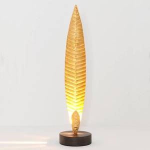 Holländer Stolová lampa Penna zlatá výška 38 cm vyobraziť