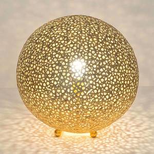 Holländer Stolná lampa Lily Grande, Ø 43 cm, zlatá vyobraziť