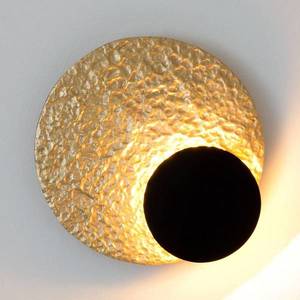 Holländer Nástenné LED svietidlo Infinity v zlatej Ø 26 cm vyobraziť