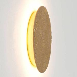 Holländer Nástenné LED svietidlo Meteor, Ø 19 cm, zlato vyobraziť