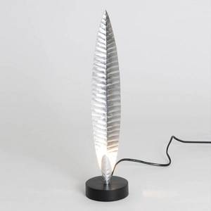 Holländer Stolná lampa Penna strieborná výška 38 cm vyobraziť