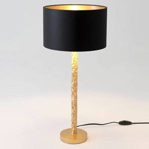Holländer Stolová lampa Cancelliere Rotonda čierna/zlatá 57 cm vyobraziť