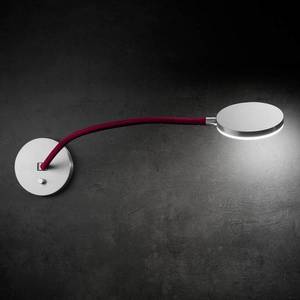 Holtkötter Holtkötter Flex W - LED nástenné svietidlo s červeným ramenom vyobraziť