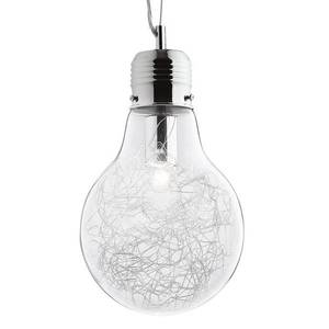 Ideallux Luce Max – závesná lampa v tvare žiarovky vyobraziť