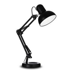 Ideallux Stolná lampa Kelly s kĺbovým ramenom, E27, čierna vyobraziť
