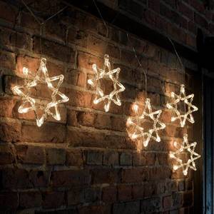 Konstsmide Christmas LED rozprávkové svetlá 8-ramenné hviezdy vyobraziť
