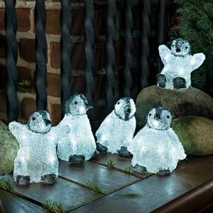 Konstsmide Christmas Sada piatich LED akrylových svetelných figúrok tučniakov vyobraziť