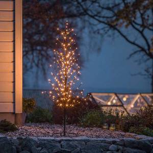 Konstsmide Christmas Svetelný LED strom, čierny, 150 cm vyobraziť
