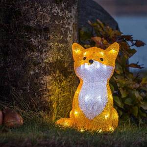 Konstsmide Christmas LED osvetlená líška do exteriéru vyobraziť
