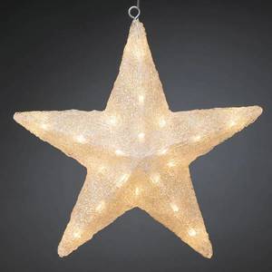 Konstsmide Christmas LED deko hviezda, Ø 40 cm vyobraziť