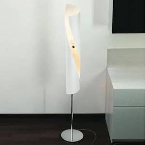 Knikerboker Knikerboker Hué - dizajnová stojacia lampa v bielej farbe vyobraziť