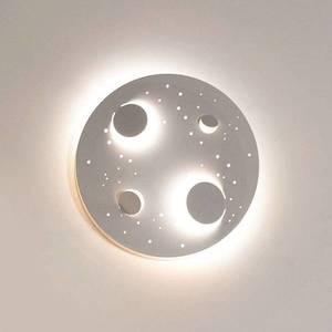 Knikerboker Knikerboker Buchi nástenné LED svetlo Ø 40cm biele vyobraziť