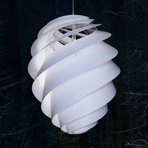 LE KLINT LE KLINT Swirl 2 Large, biela závesná lampa vyobraziť