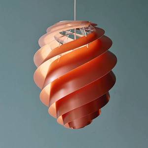 LE KLINT LE KLINT Swirl 2 Medium – závesná lampa, meď vyobraziť