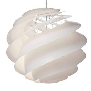 LE KLINT LE KLINT Swirl 3 Large – závesná lampa v bielej vyobraziť
