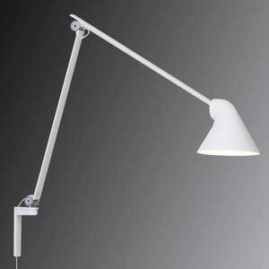 Louis Poulsen Louis Poulsen NJP LED lampa, dlhé rameno, biela vyobraziť