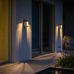 Les Jardins Solárne nástenné LED Corner so snímačom, sivé vyobraziť