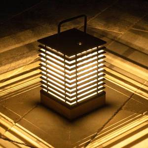 Les Jardins Solárna LED lucerna Tekura so snímačom výška 37 cm vyobraziť