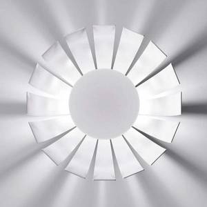 Marchetti Biele dizajnové stropné LED svietidlo Loto 27 cm vyobraziť