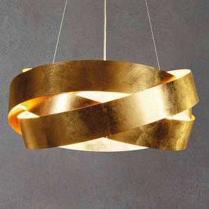 Marchetti Závesné svetlo Pura LED so zlatým listom 60 cm vyobraziť