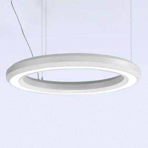 Marchetti Závesné LED svietidlo Materica dole Ø 60 cm biele vyobraziť