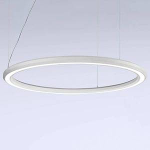 Marchetti Závesné LED svietidlo Materica dole Ø 120 cm biele vyobraziť