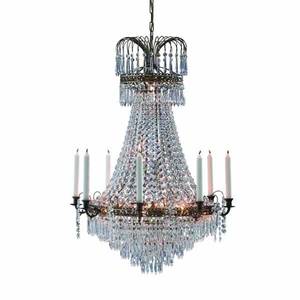 Markslöjd Veľkolepý sviečkový visiaci luster Läckö 66 cm vyobraziť