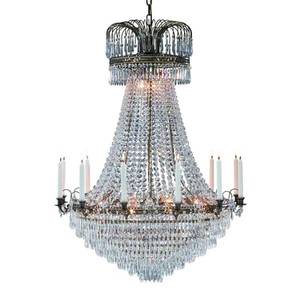 Markslöjd Veľkolepý sviečkový visiaci luster Läckö 92 cm vyobraziť