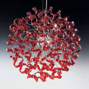Metallux Závesná lampa Cherry guľovitá Ø 80 cm vyobraziť