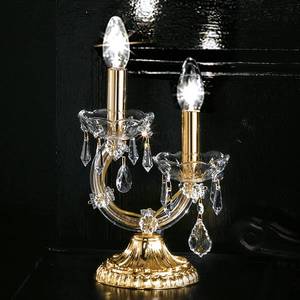 Masiero Dvoj-plameňová stolná lampa Maria Teresa vyobraziť