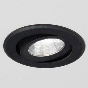 Molto Luce Agon Okrúhle zapustené bodové svietidlo LED 3 000 K 40° čierna vyobraziť