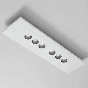 ICONE Stropné svietidlo ICONE Confort LED, obdĺžnikové, biele vyobraziť