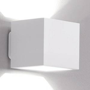 ICONE ICONE Cubò LED nástenné svietidlo, 10 W, biele vyobraziť