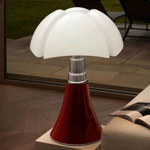 Martinelli Luce Martinelli Luce Pipistrello – stolná lampa červená vyobraziť