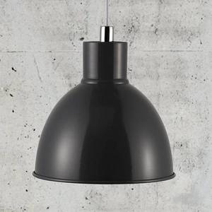 Nordlux Závesná lampa Pop s kovovým tienidlom, antracit vyobraziť