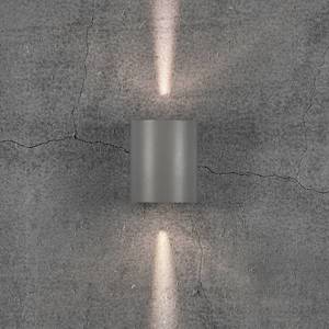 Nordlux Vonkajšie nástenné LED Canto 2, 10 cm, sivé vyobraziť