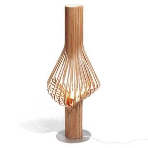 Northern Northern Diva stojaca lampa dubové drevo, stmievač vyobraziť