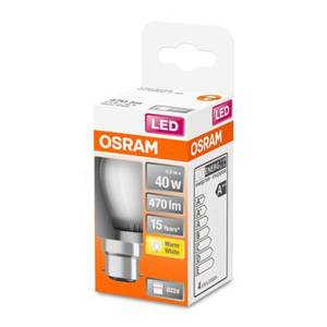 OSRAM Kvapková LED žiarovka OSRAM B22d 4W 2 700K matná vyobraziť