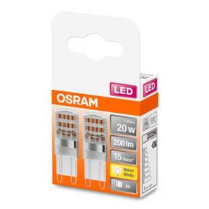 OSRAM OSRAM LED s kolíkovou päticou G9 1, 9 W 2 700 K číre 2-pack vyobraziť